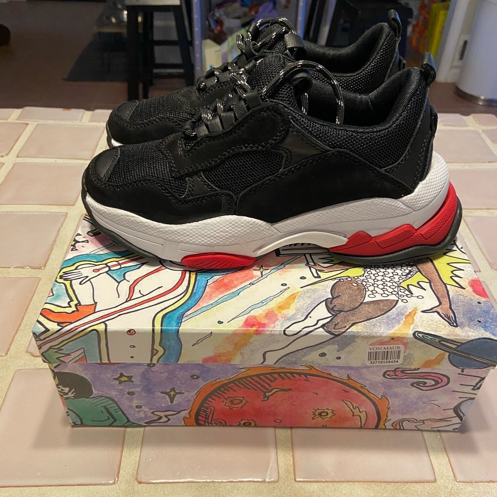 Jeffrey Campbell Black Athletic Shoes